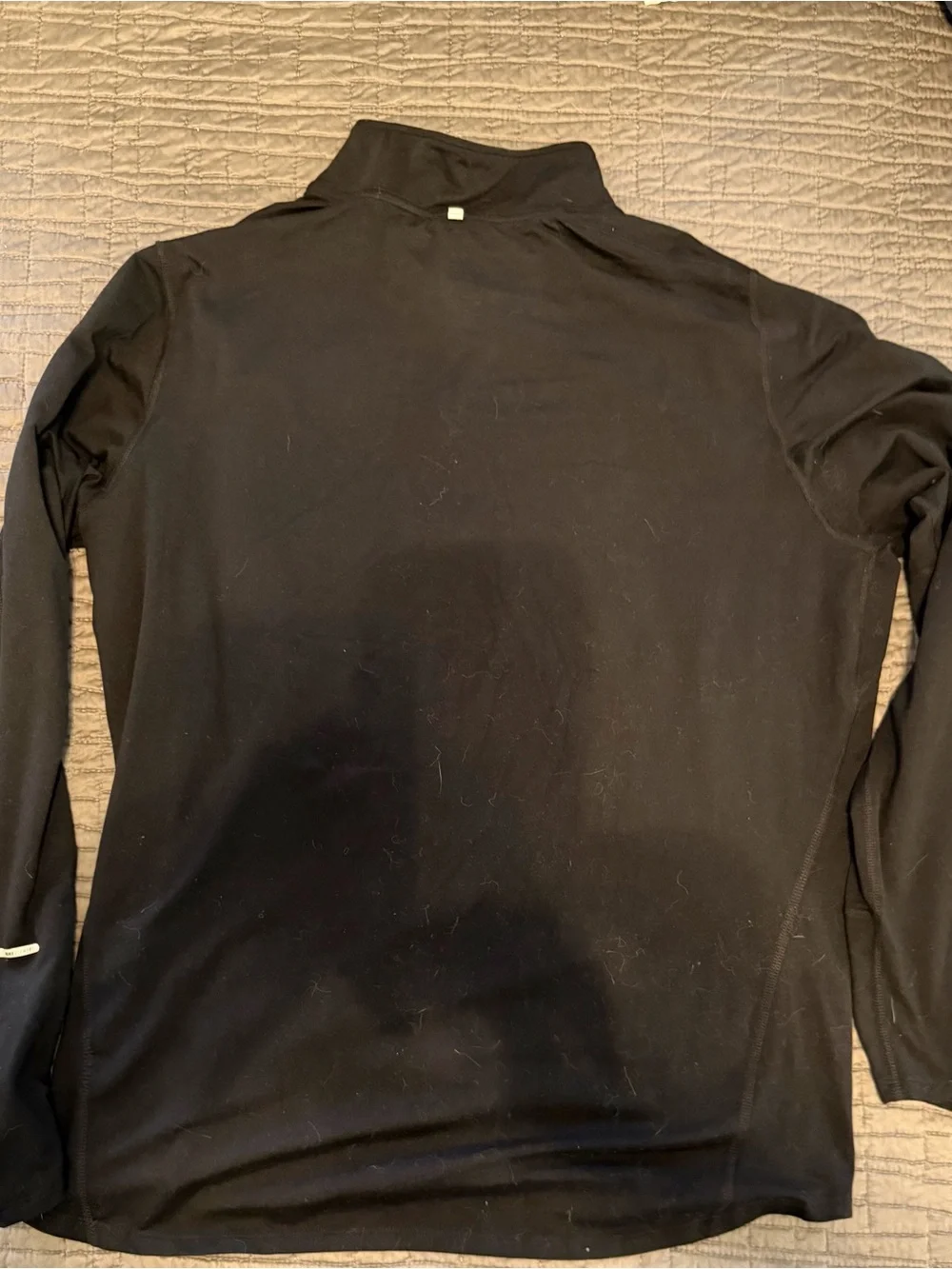 Nike Black Men's Quarter-Zip Training Pullover